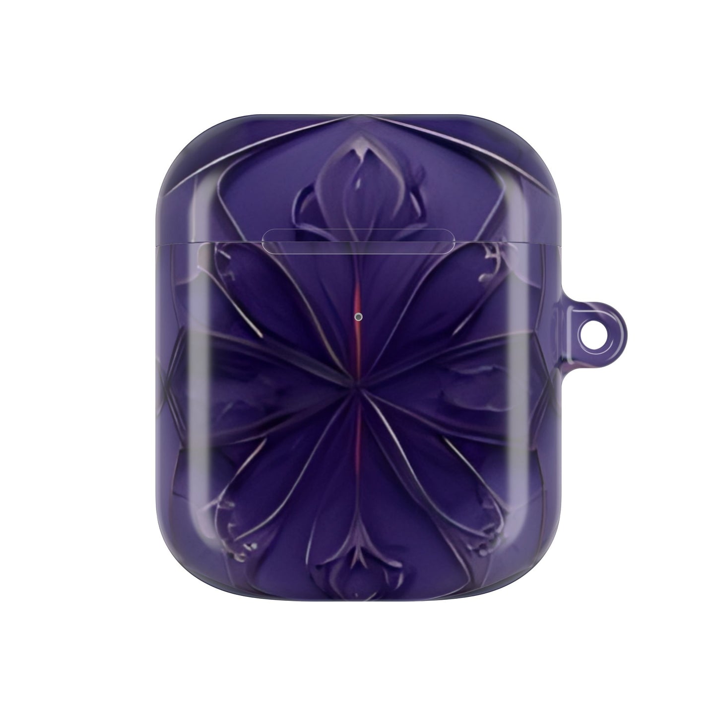 Violet Nebula AirPod Case - Purple Cosmic Earbud Cover for Gen 1, 2, 3, Pro Gen 1 & 2