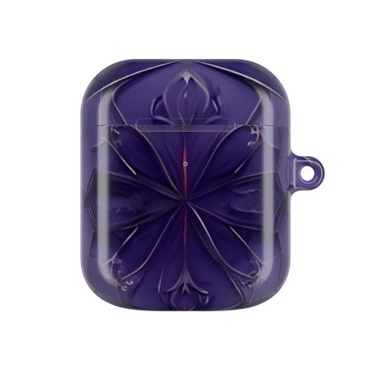 Violet Nebula AirPod Case - Purple Cosmic Earbud Cover for Gen 1, 2, 3, Pro Gen 1 & 2