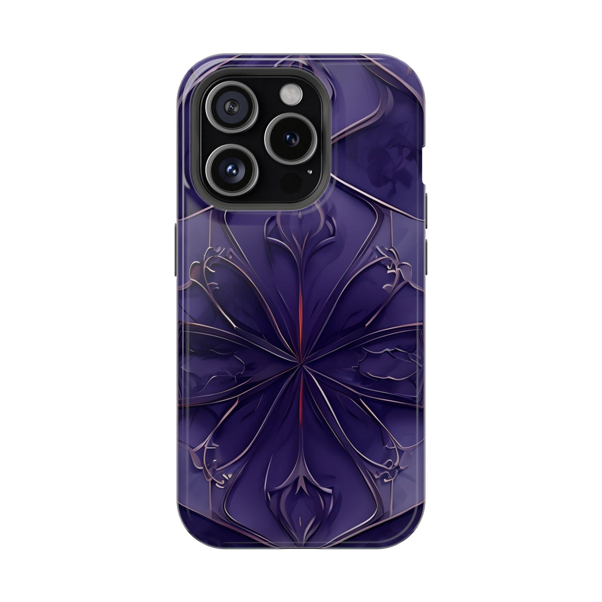 Violet Nebula iPhone MagSafe Case
