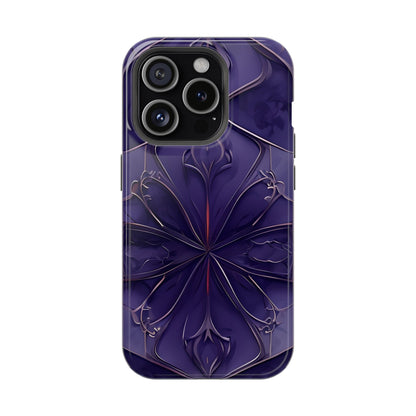 Violet Nebula iPhone MagSafe Case