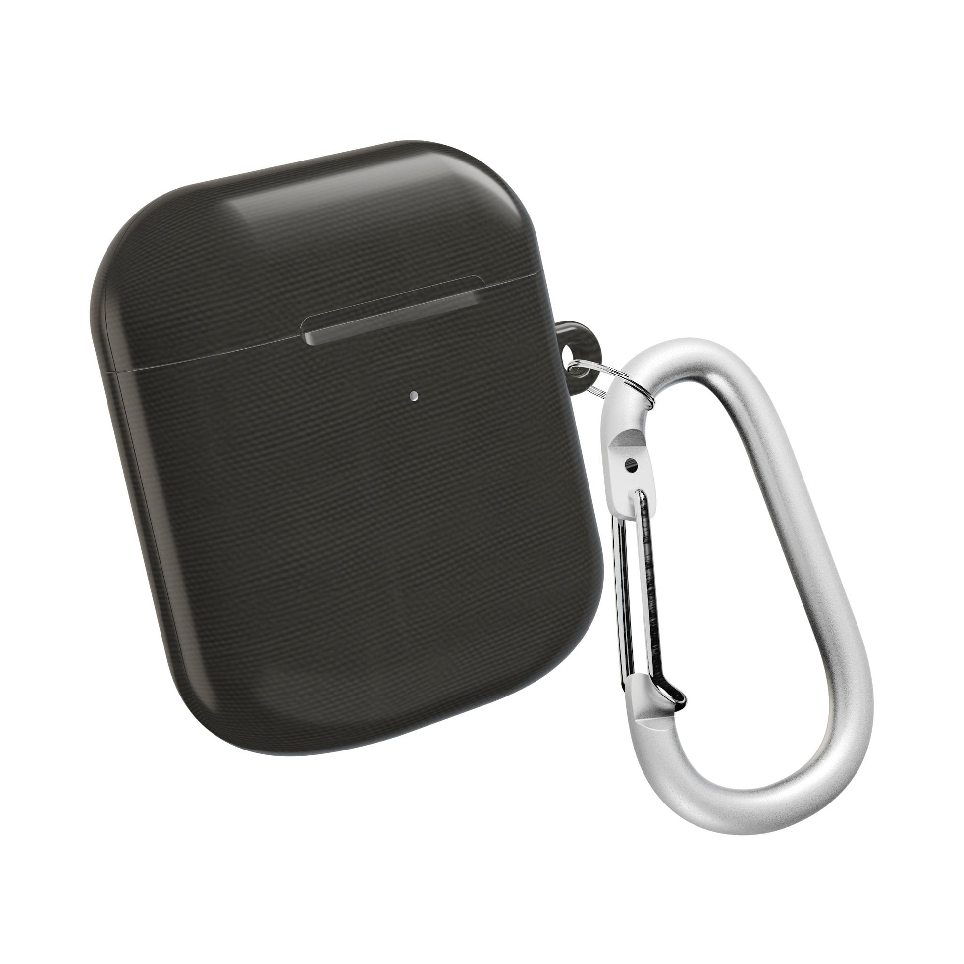 Charcoal Linen AirPods Case - Minimalist Charcoal Cover for Gen 1, 2, 3, Pro Gen 1 & 2