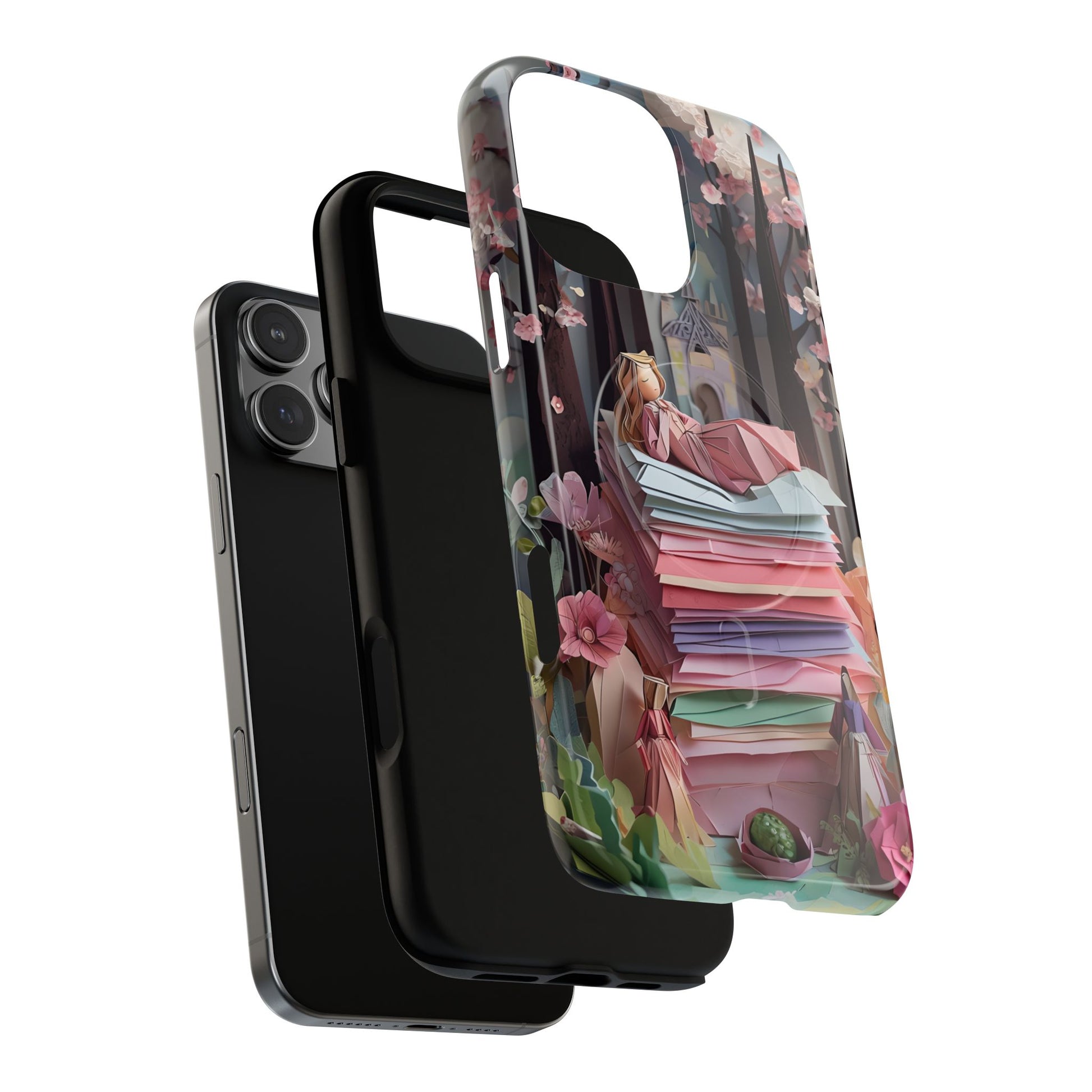 A Good Night's Sleep - iPhone 16 Pro Max MagSafe Phone Case - Whimsical Fantasy Floral Design