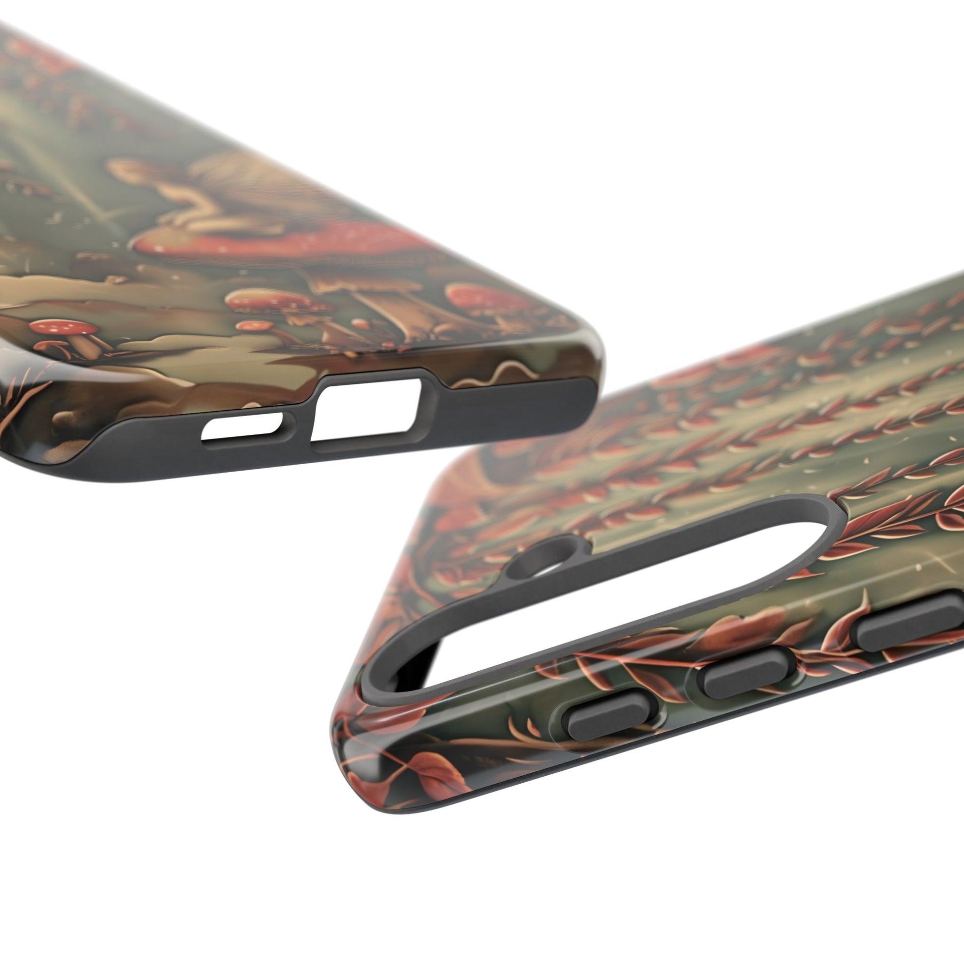 Willow Whisper - Tranquil Nature Art Samsung Galaxy S25 Plus Tough Phone Case - Serene Willow Tree & Meditative Figure Design