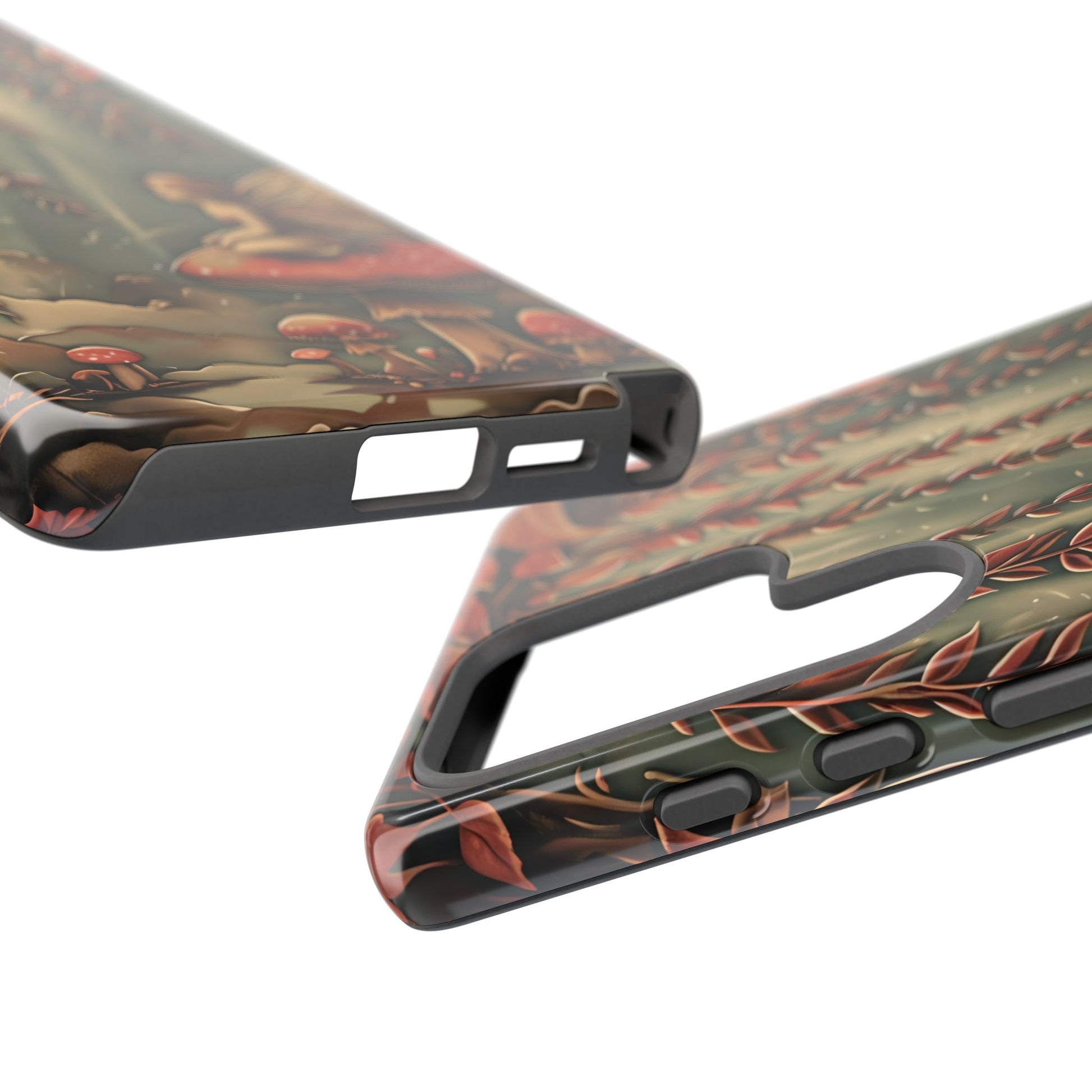 Willow Whisper - Tranquil Nature Art Samsung Galaxy S25 Ultra Tough Phone Case - Serene Willow Tree & Meditative Figure Design
