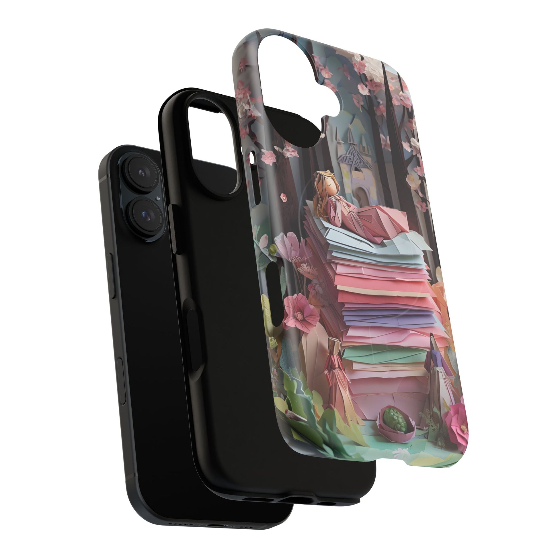 A Good Night's Sleep - iPhone 16 MagSafe Phone Case - Whimsical Fantasy Floral Design