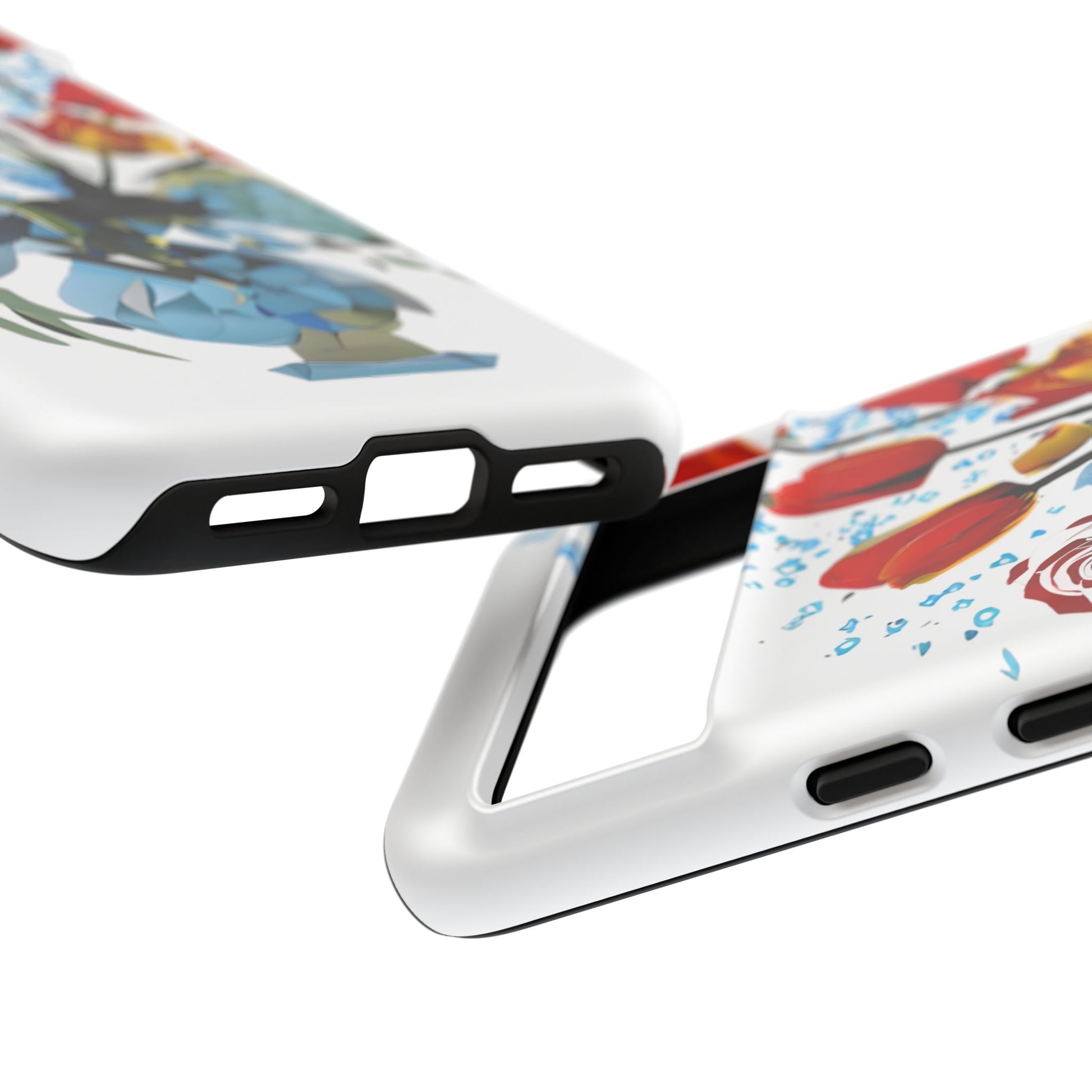 Bouquet Brilliance - Artistic Floral Google Pixel 8 Tough Phone Case - Vibrant Tulip, Rose & Hydrangea Design