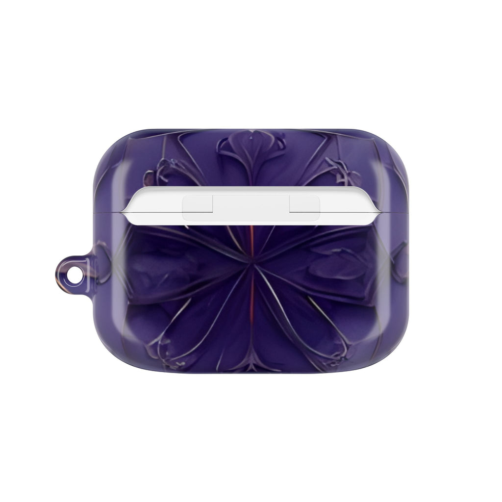 Violet Nebula AirPod Case - Purple Cosmic Earbud Cover for Gen 1, 2, 3, Pro Gen 1 & 2