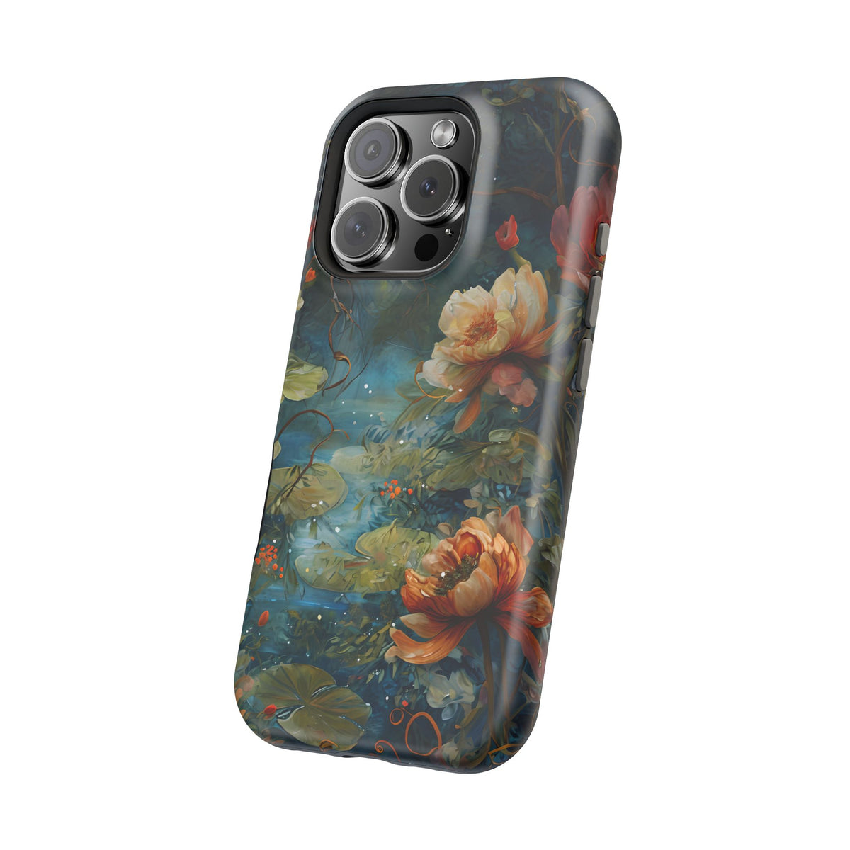 Waterlily Nocturne iPhone MagSafe Case