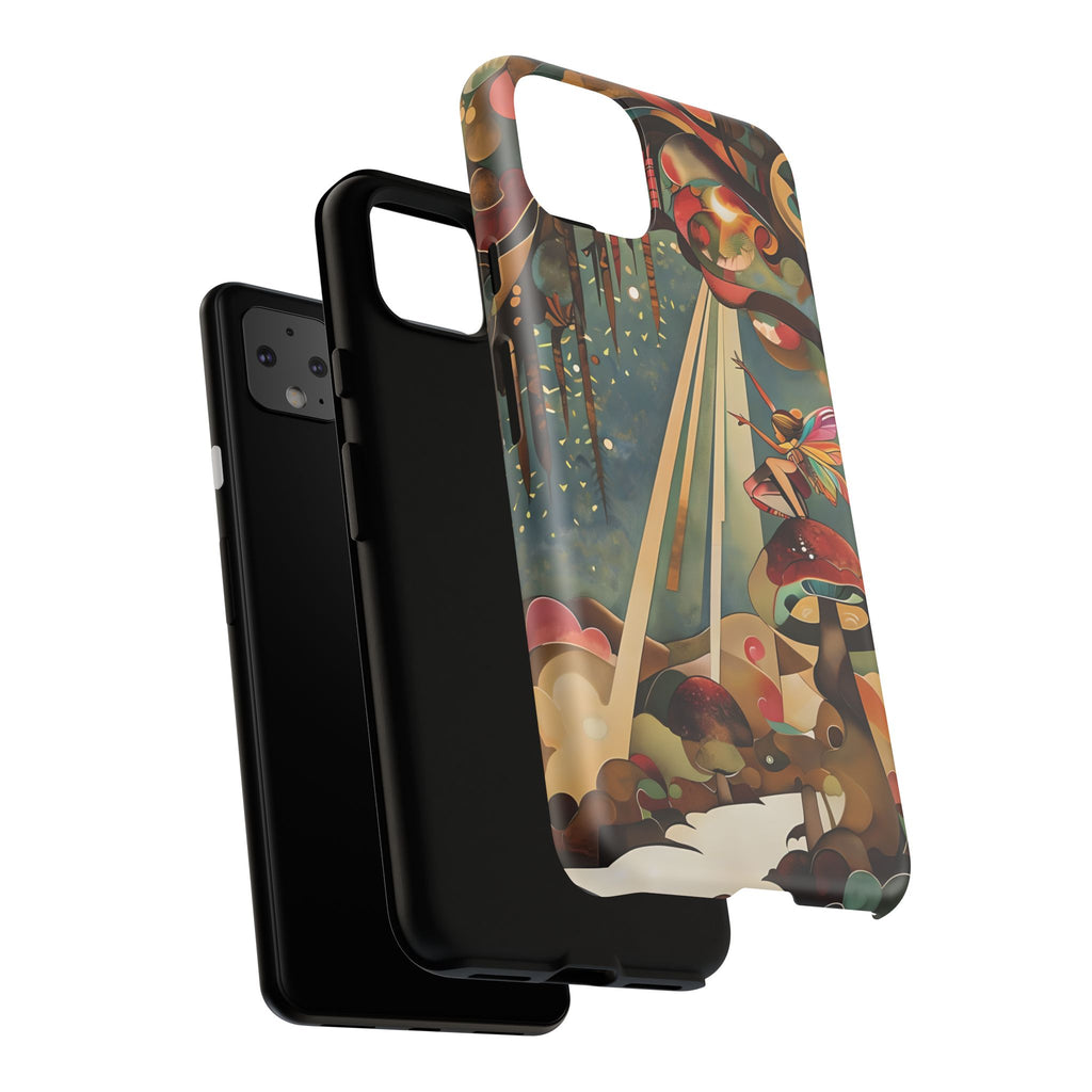 Enchanted Orchard Google Pixel 4XL Tough Case - Artistic Fairy Tale Phone Cover - Elegant Protective Fantasy Art Accessory