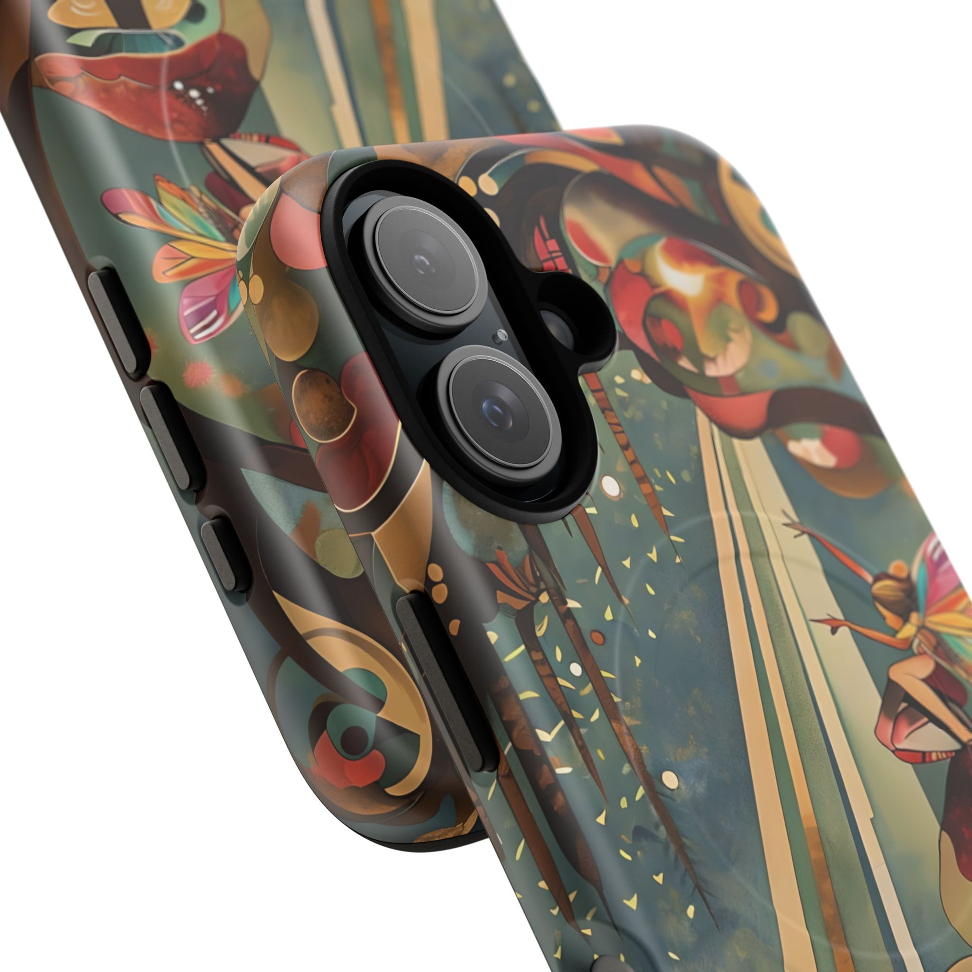 Enchanted Orchard iPhone 16 - Artistic Fairy Tale cover - MagSafe Compatible - Premium Drop Protection