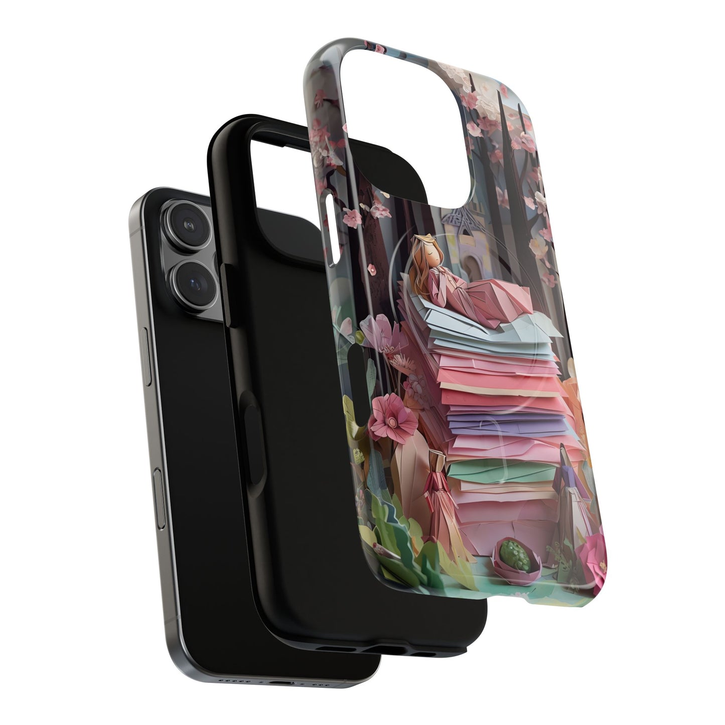 A Good Night's Sleep - iPhone MagSafe Phone Case - Whimsical Fantasy Floral Design