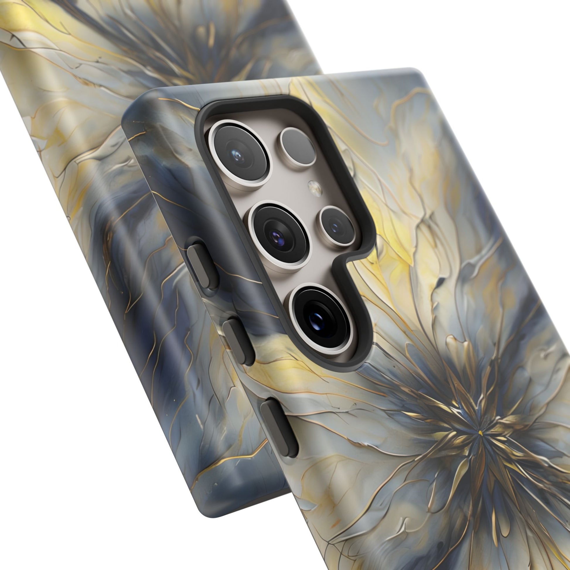 Luminous Petal Tough Case for Samsung Galaxy S24 Ultra - Premium Shockproof Designer Phone Cover
