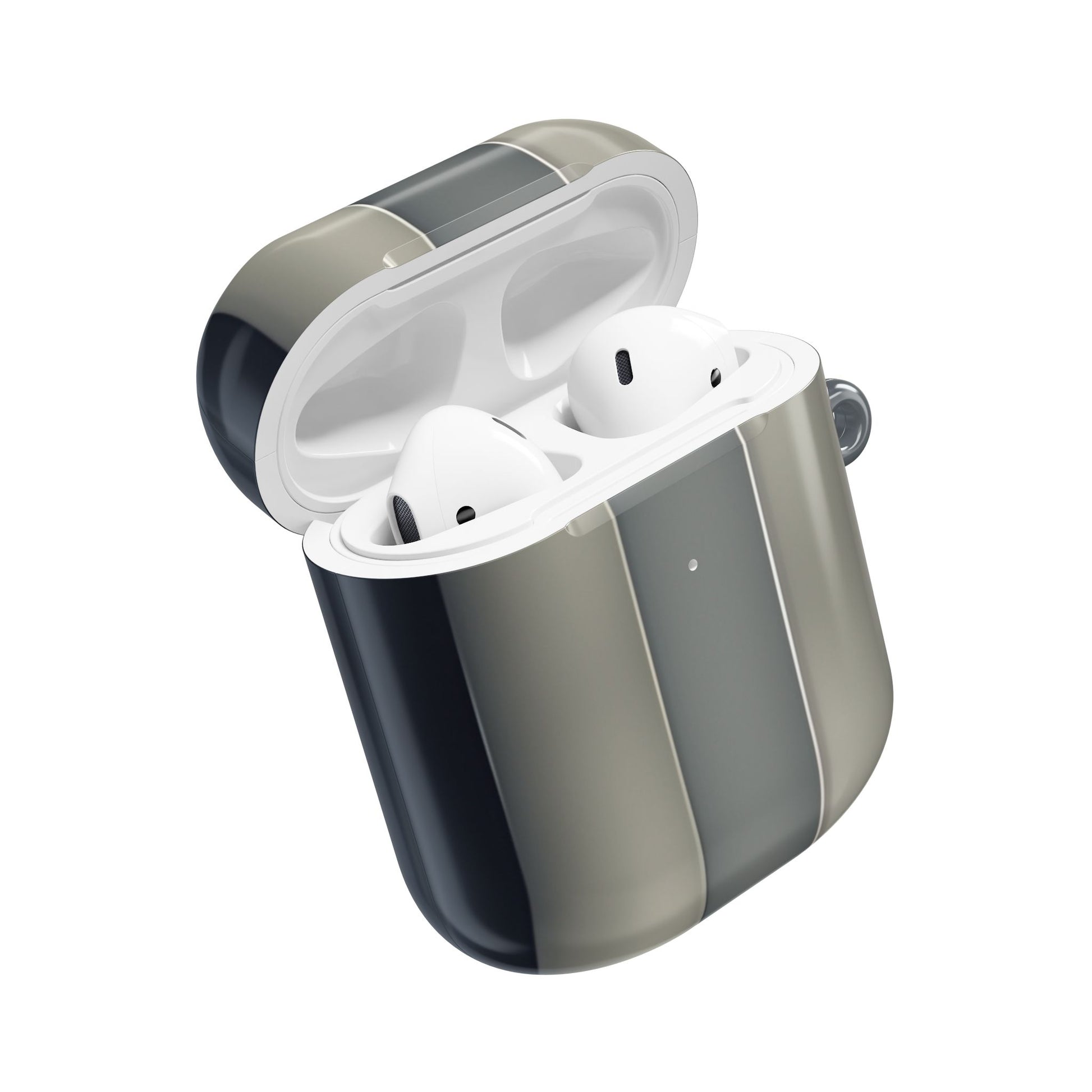 Smoky Quartz AirPod Case - Green & Black Computer Design Earbud Cover for Gen 1, 2, 3, Pro Gen 1 & 2