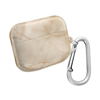 Parchment Mist AirPod Case - Beige Marble Earbud Cover for Gen 1, 2, 3, Pro Gen 1 & 2