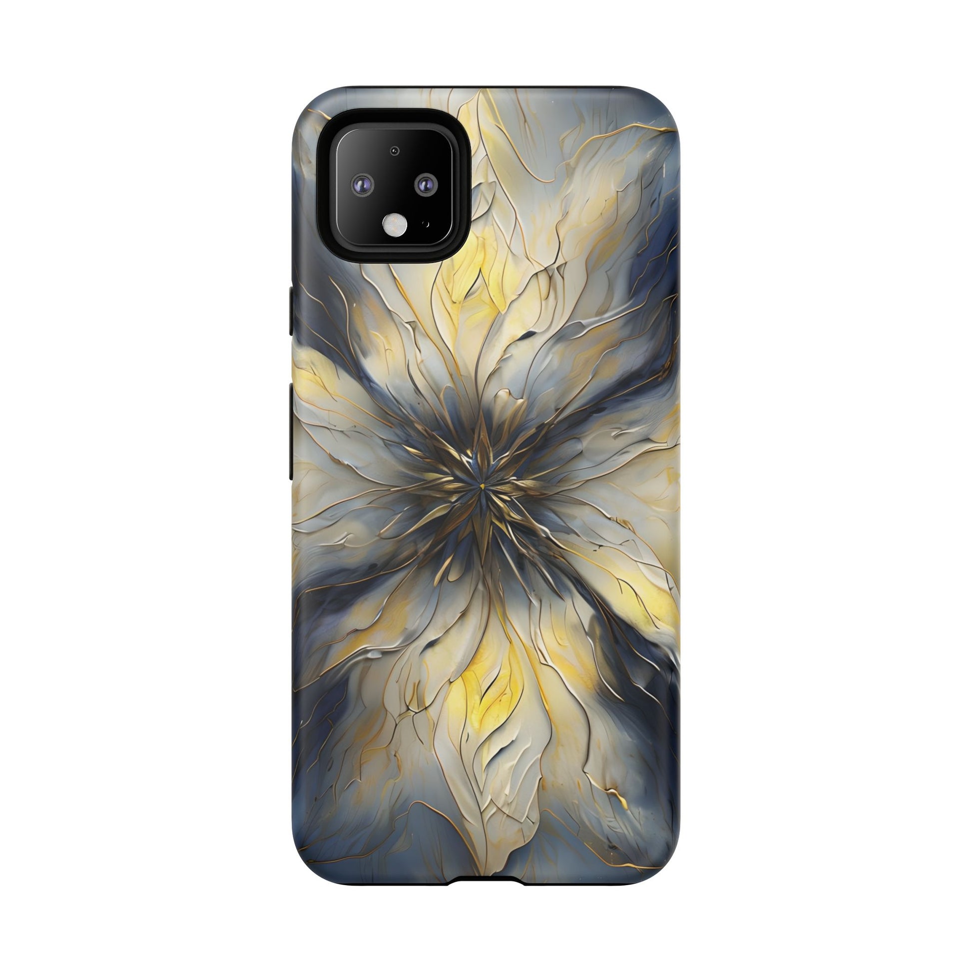 Luminous Petal Tough Case for Google Pixel 4 XL- Premium Artistic Shockproof Cover, Elegant Protective Phone Case