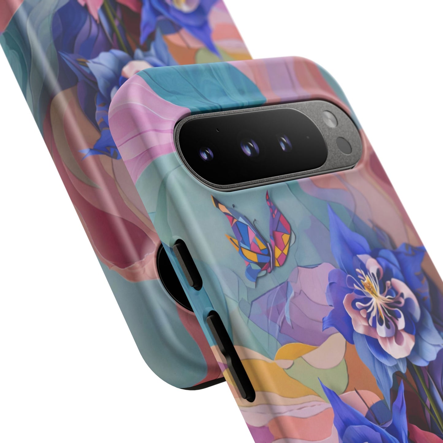 Blue Columbine Carnivale Google Pixel Tough Case
