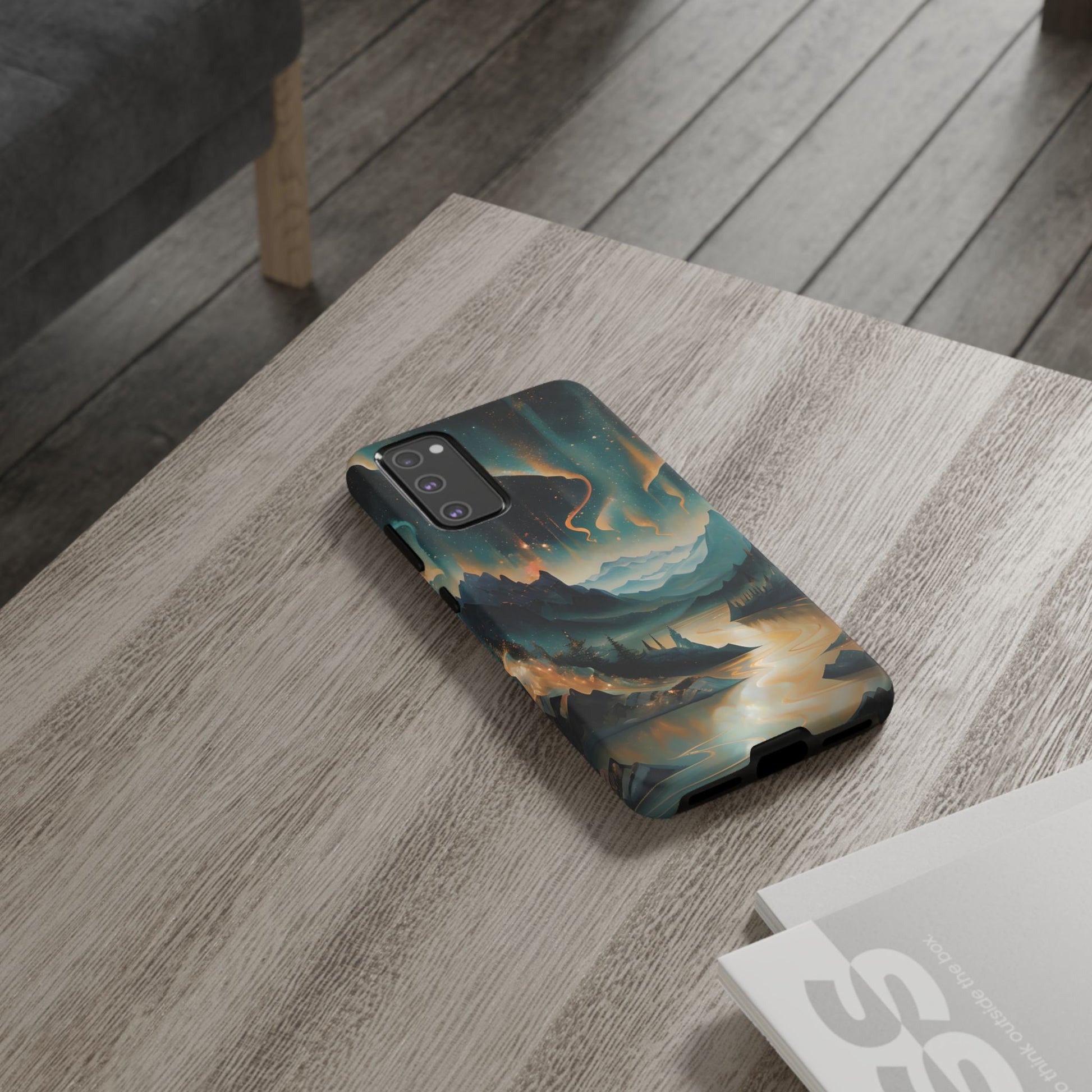 Aurora Dreamscape Samsung Galaxy S20 FE Tough Case - Artistic Northern Lights Cover - Premium Abstract Design