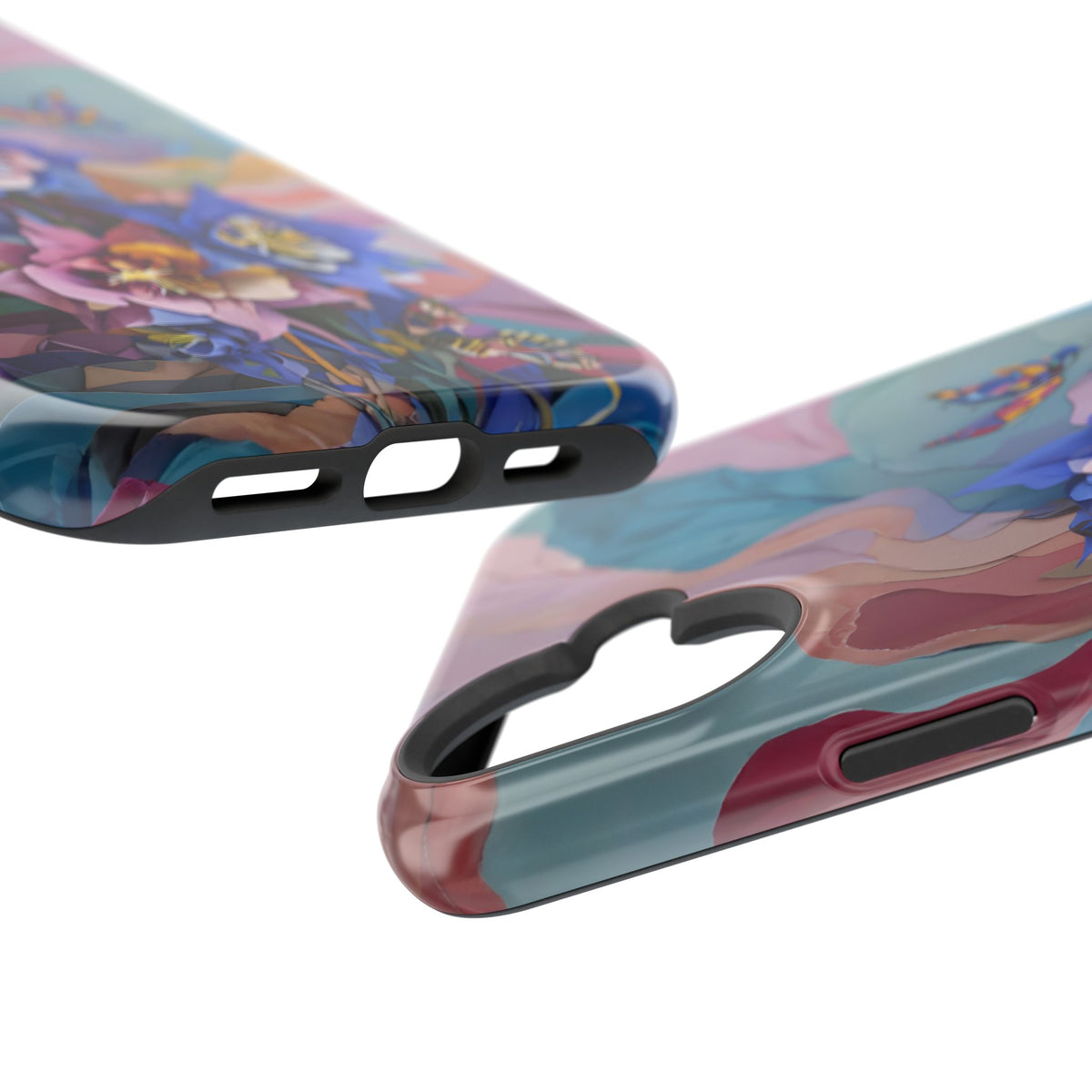 Blue Columbine Carnivale iPhone MagSafe Case