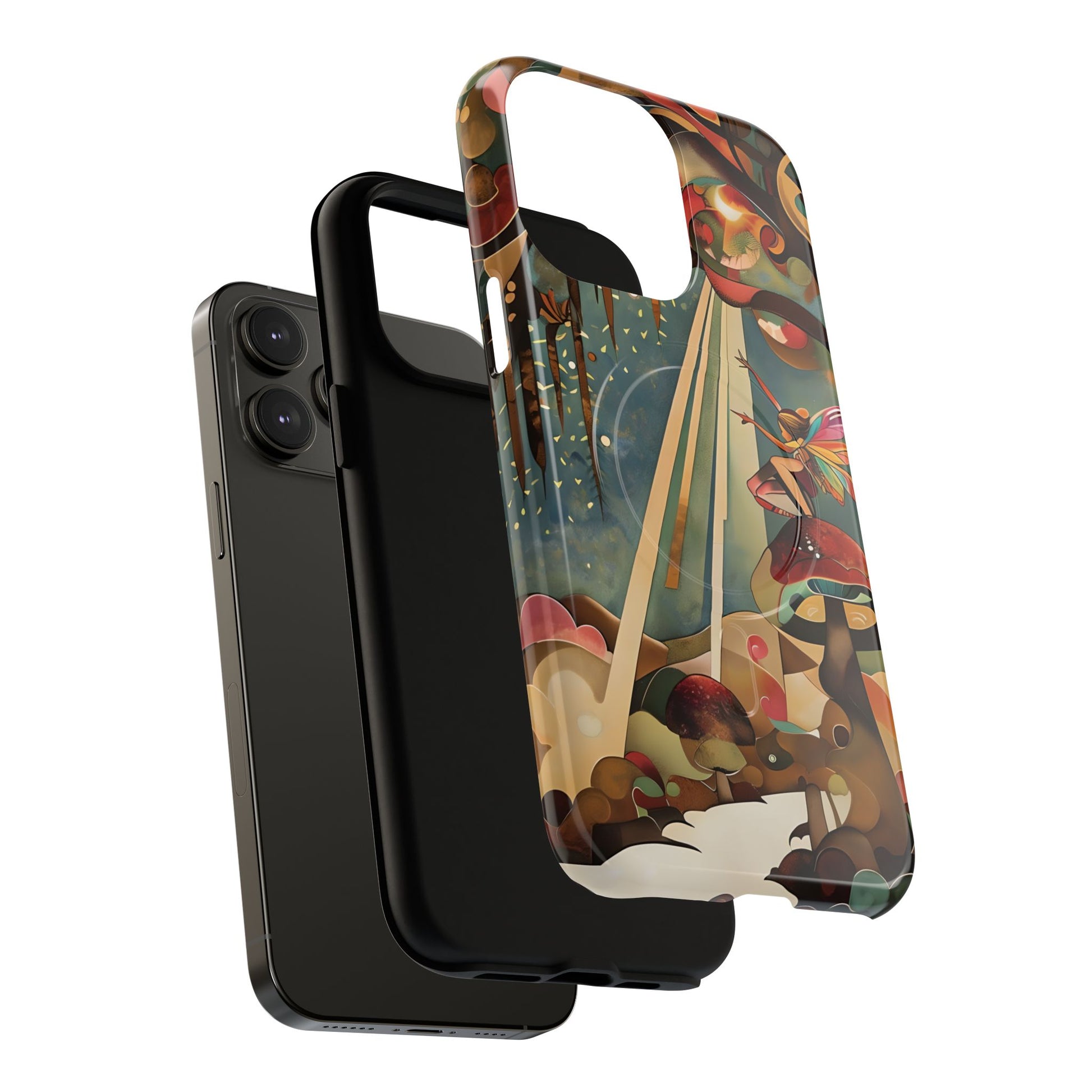 Enchanted Orchard iPhone 14 Pro Max - Artistic Fairy Tale cover - MagSafe Compatible - Premium Drop Protection
