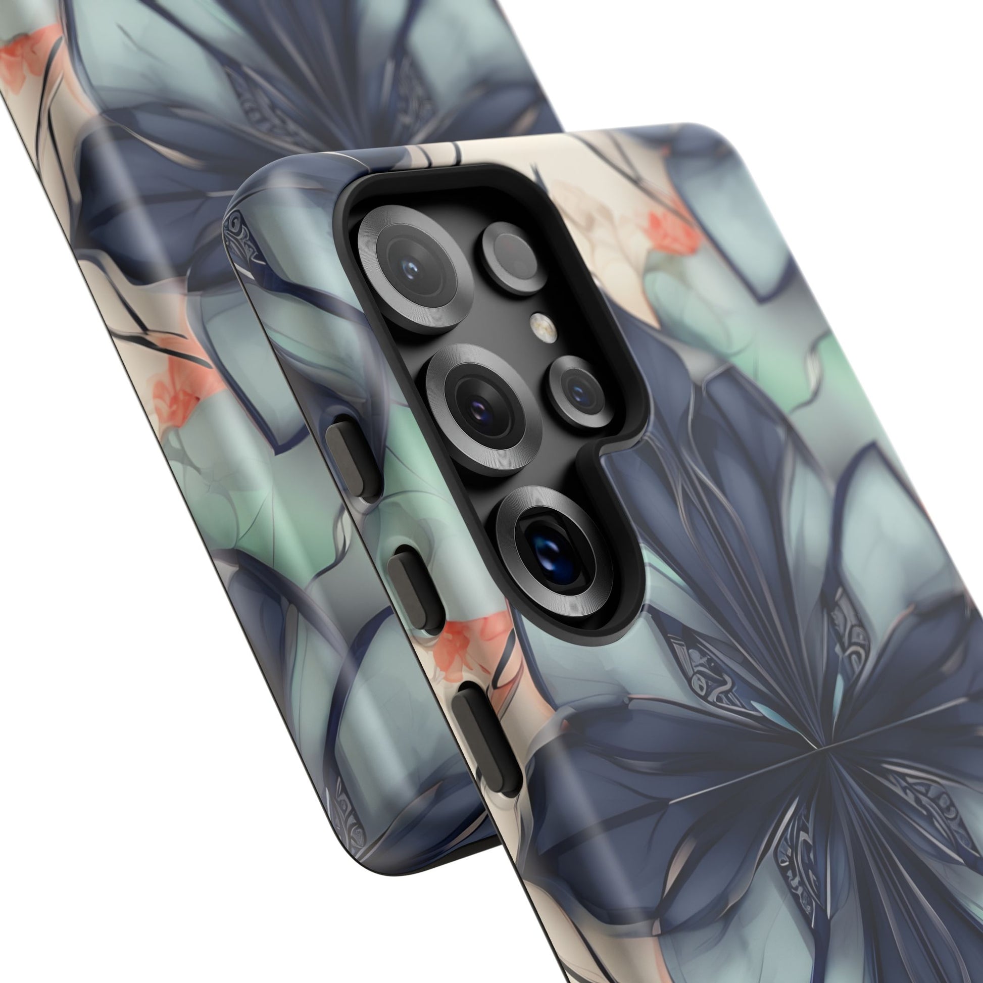 Midnight Mosaic Tough Case for Samsung Galaxy S25 Ultra- Premium Shockproof Designer Phone Cover