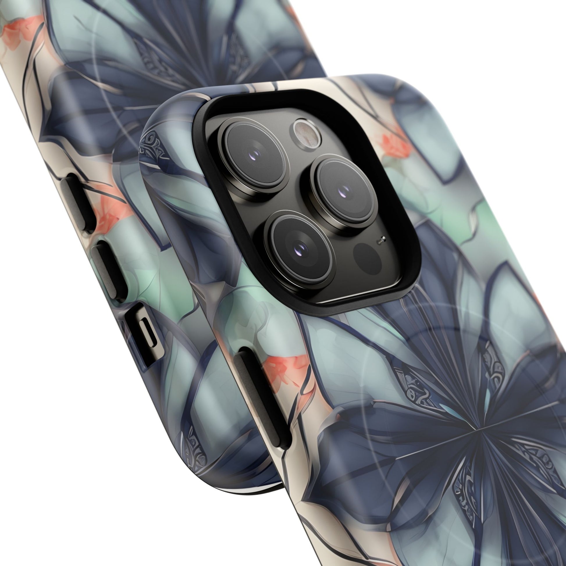 Midnight Mosaic MagSafe iPhone 14 Pro - Designer Shockproof Cover