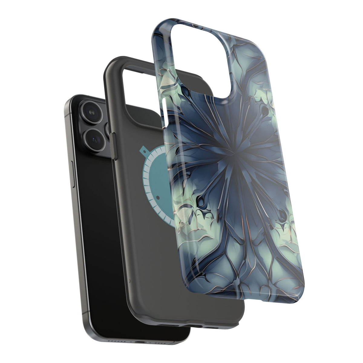 Indigo Mosaic iPhone MagSafe Case
