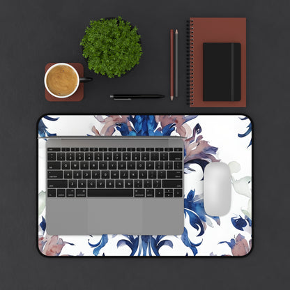 Delft Reverie Desk Mat - Premium Office Desk Pad, 3 Sizes Available, Artistic Workspace Protection