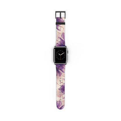 Violet Reverie Apple Watch Band Strap - Timeless Design for your Timepiece