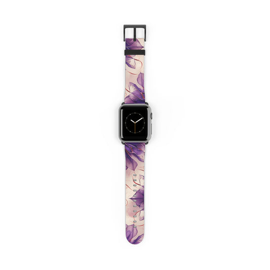 Violet Reverie Apple Watch Band Strap - Timeless Design for your Timepiece
