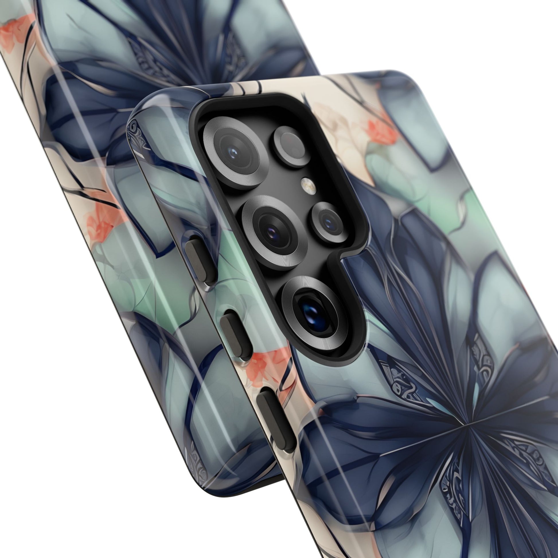 Midnight Mosaic Tough Case for Samsung Galaxy S25 Ultra- Premium Shockproof Designer Phone Cover