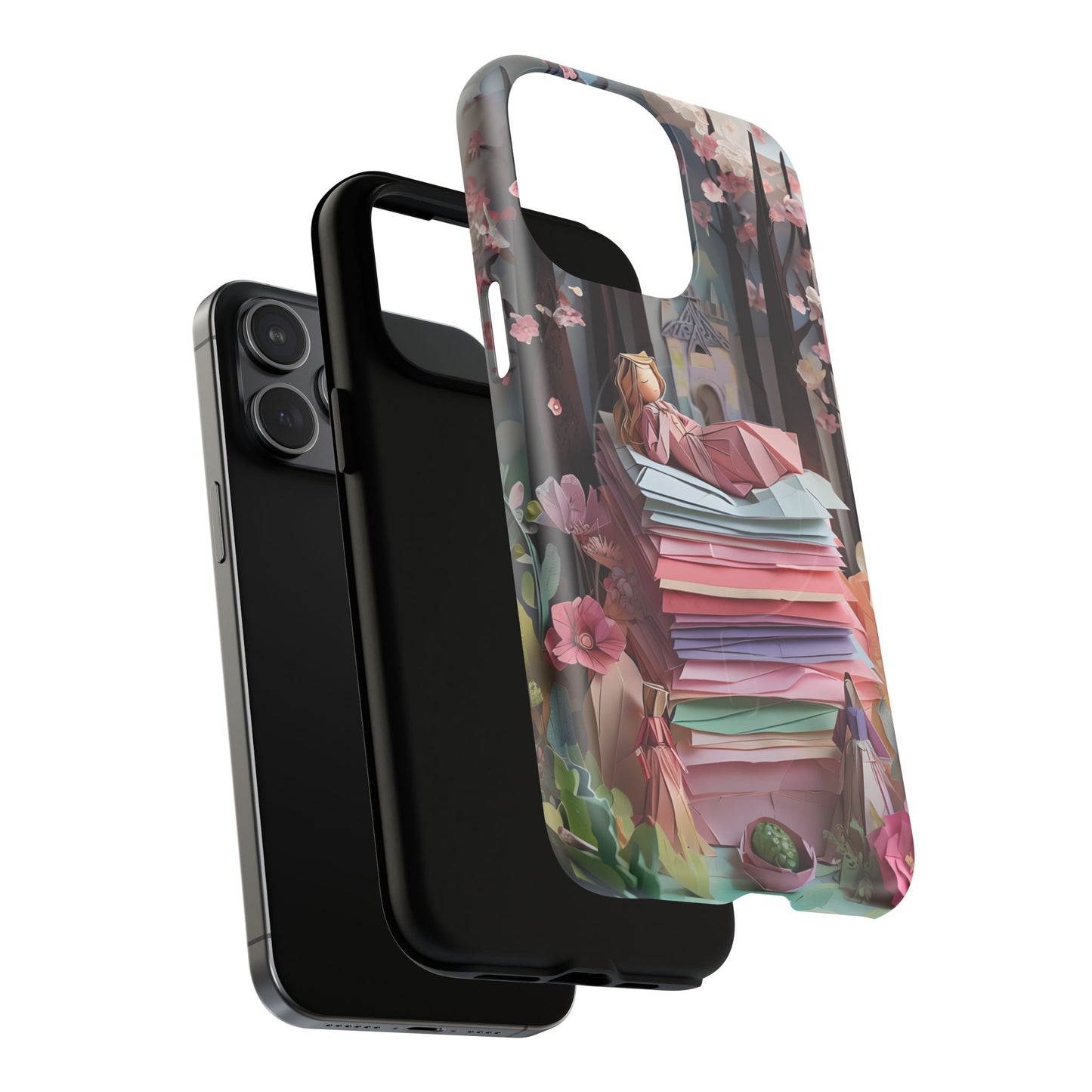 A Good Night's Sleep - iPhone MagSafe Phone Case - Whimsical Fantasy Floral Design