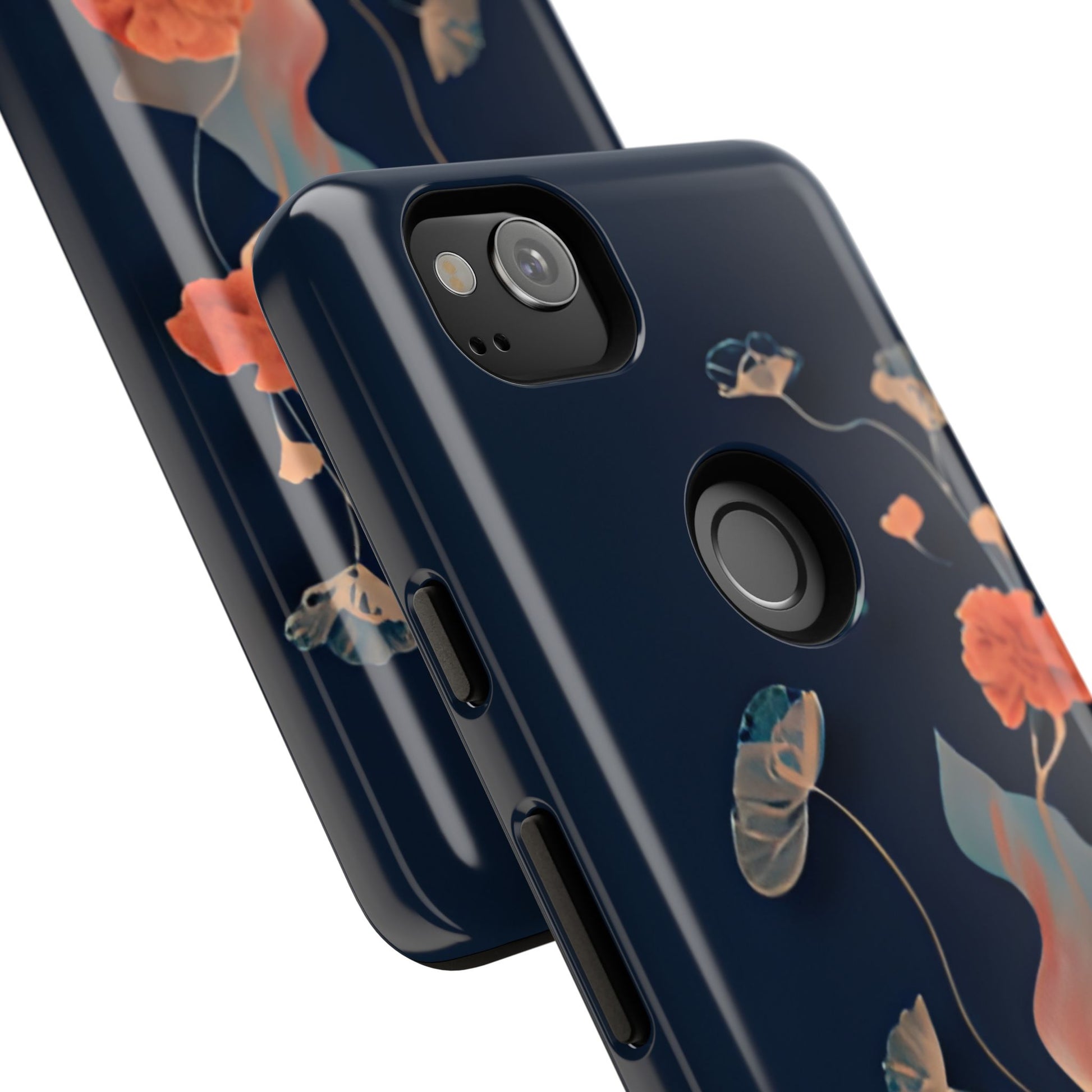 Lotus Reverie - Elegant Artistic Floral Google Pixel 2 Tough Phone Case - Painterly Lotus Blossom Design