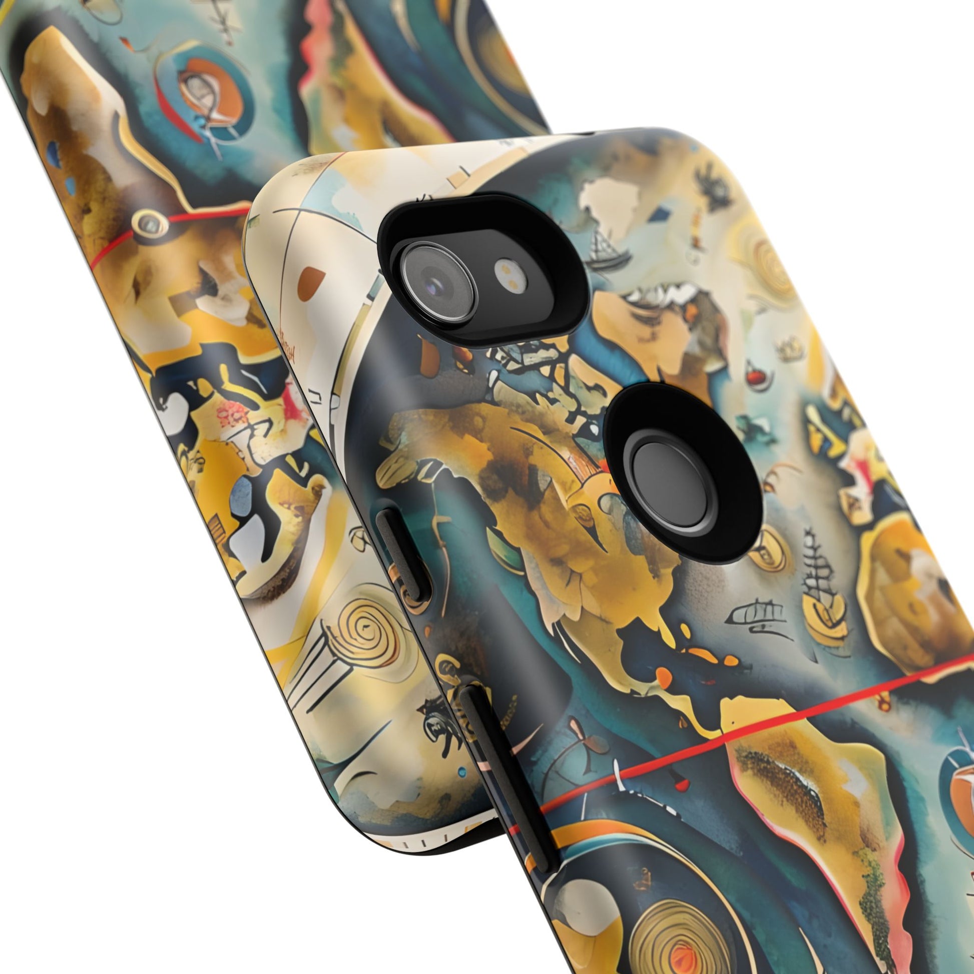 Celestial Map Google Pixel 3a Tough Case - Antique Star Chart Phone Cover
