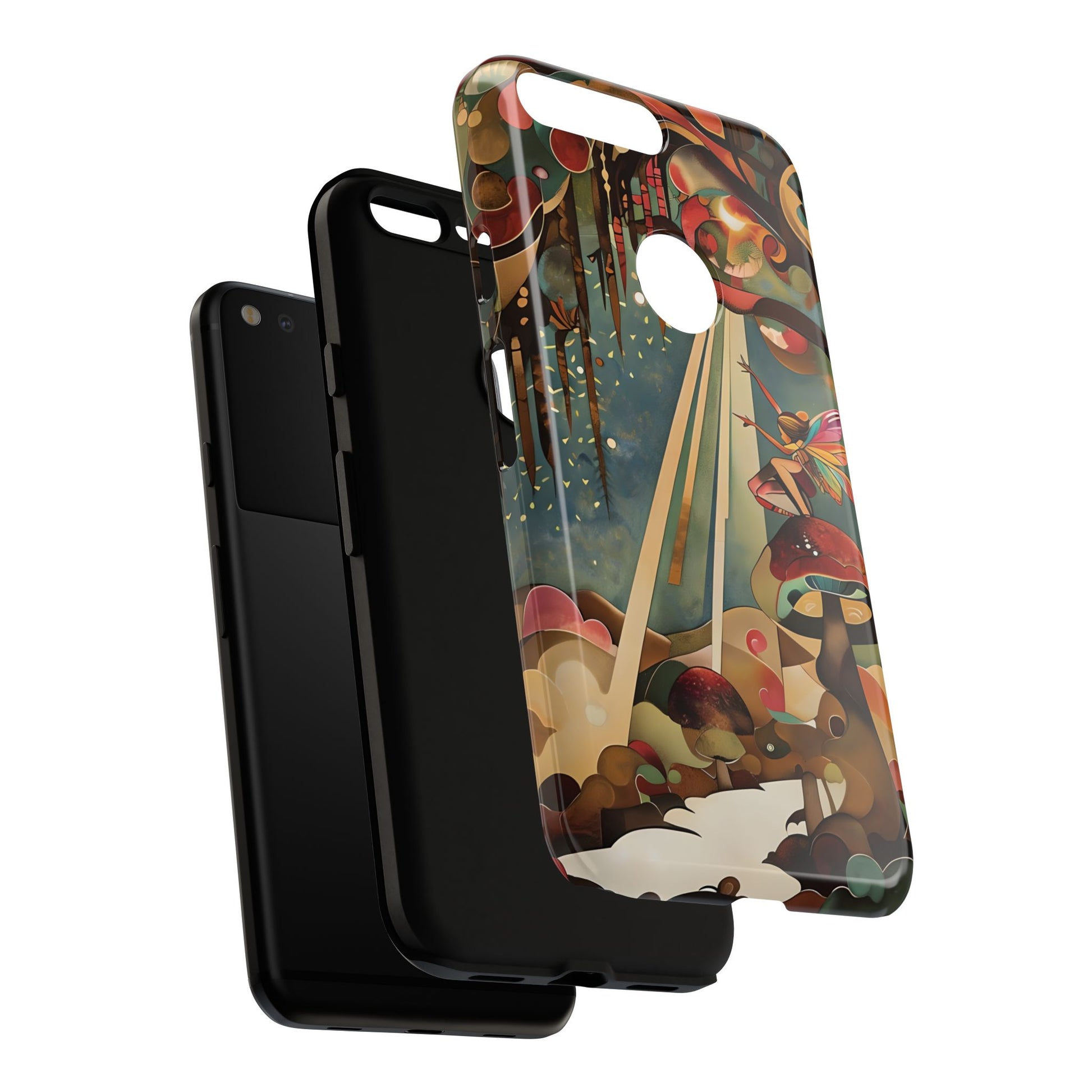 Enchanted Orchard Google Pixel XL Tough Case - Artistic Fairy Tale Phone Cover - Elegant Protective Fantasy Art Accessory