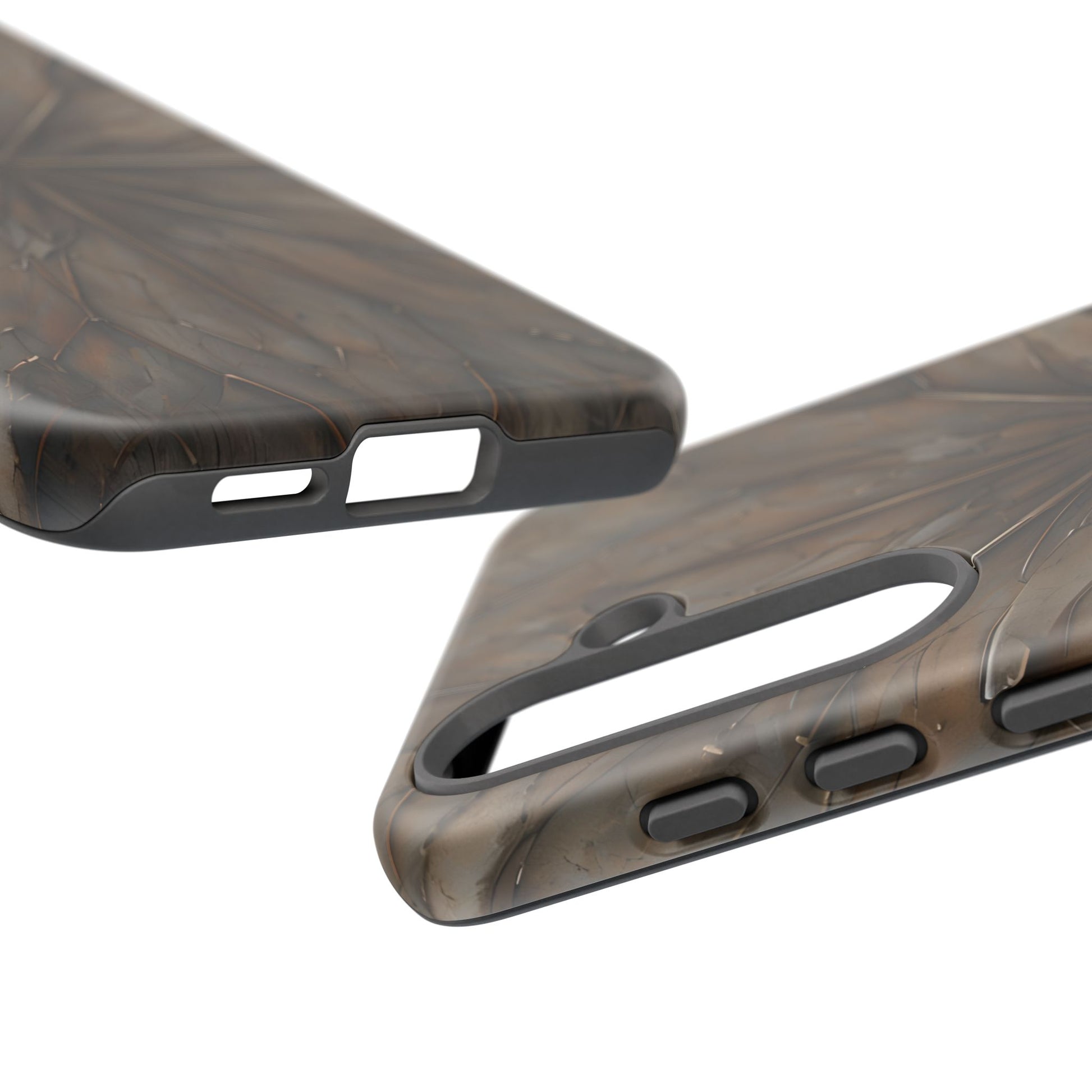Earthstone Mandala - Kaleidoscope Collection Artistic Taupe Burst - Samsung Galaxy S25 Tough Phone Case