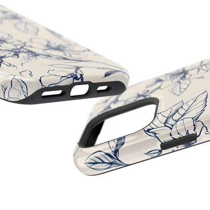 Blossom Sketch iPhone MagSafe Case