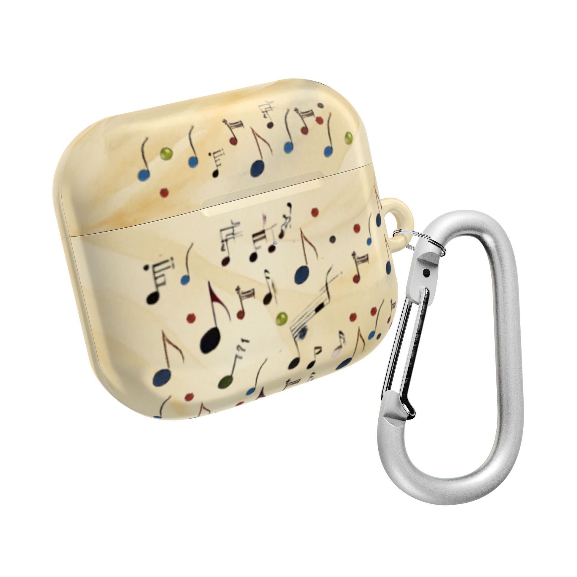 Melodic Flow Musical Notes AirPods Case - Abstract Music Design for Gen 1, 2, 3, Pro Gen 1 & 2