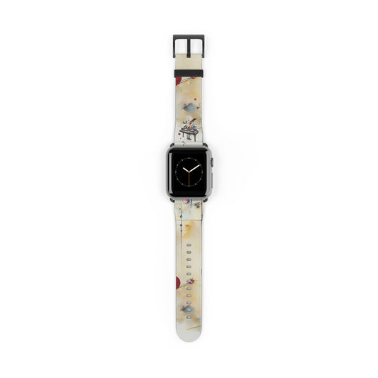 Keys of Imagination Apple Watch Band Strap - Grand Piano Artistic Music Strap