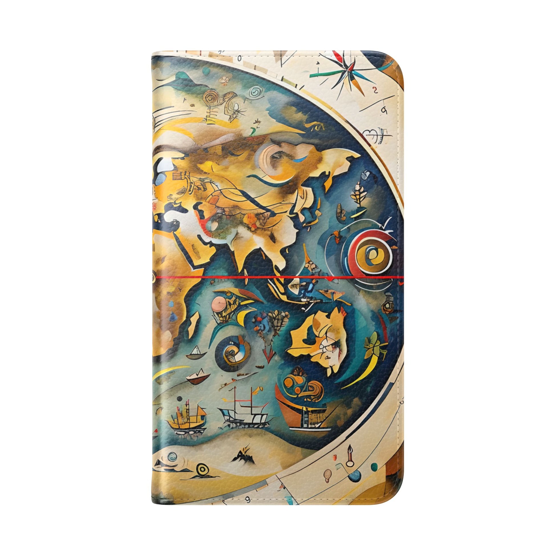 Celestial Map - Vintage-Inspired Phone Wallet Case for Samsung Galaxy S23