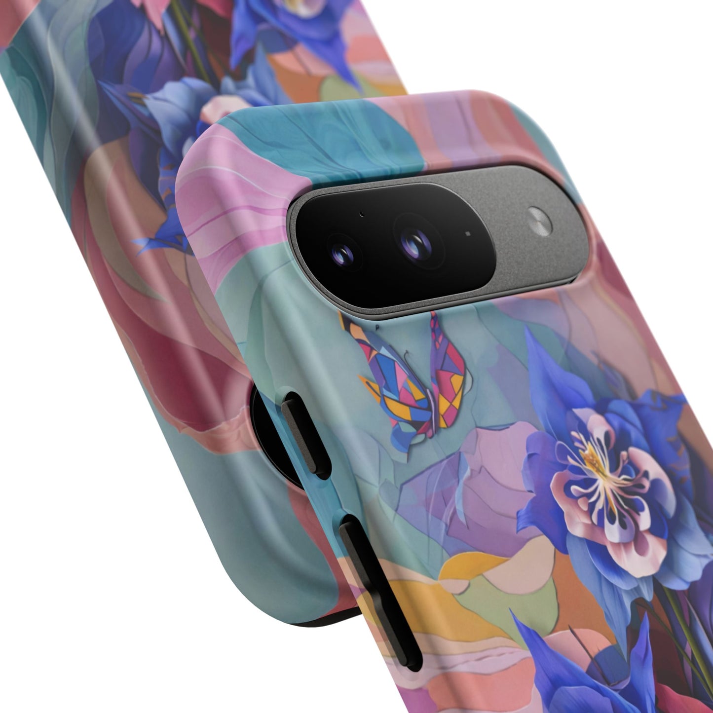 Blue Columbine Carnivale Google Pixel Tough Case