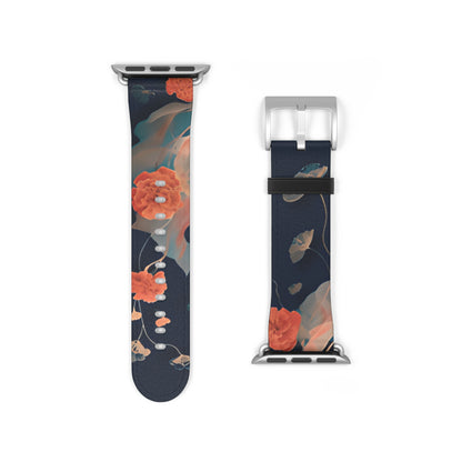 Lotus Reverie Apple Watch Band Strap - Timeless Design for your Timepiece