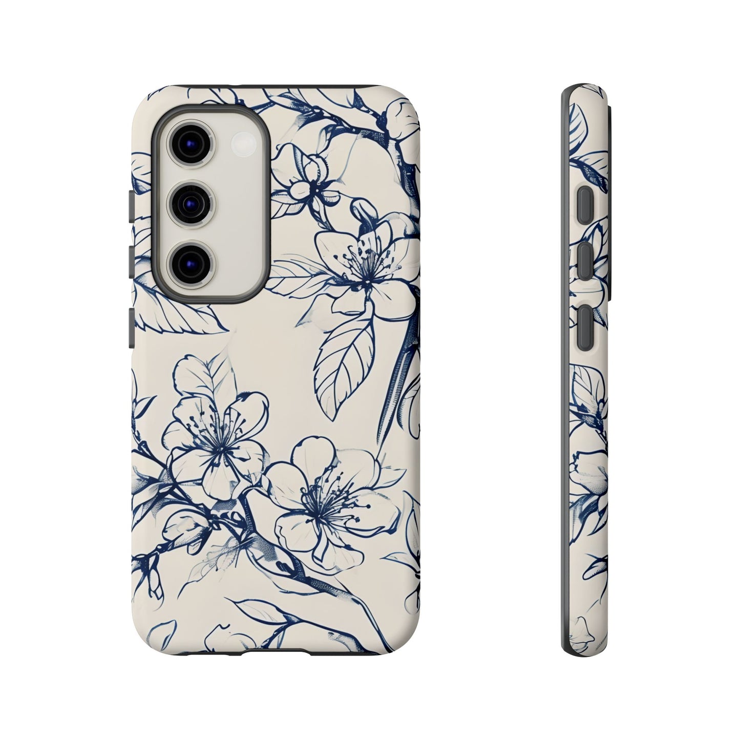 Blossom Sketch Samsung Galaxy Tough Case