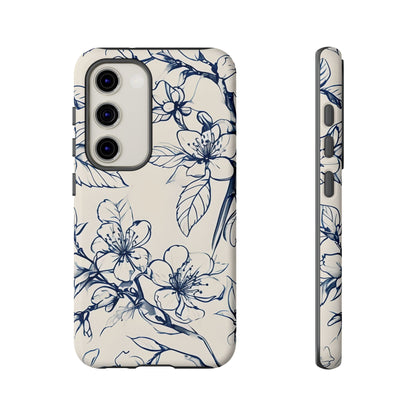 Blossom Sketch Samsung Galaxy Tough Case