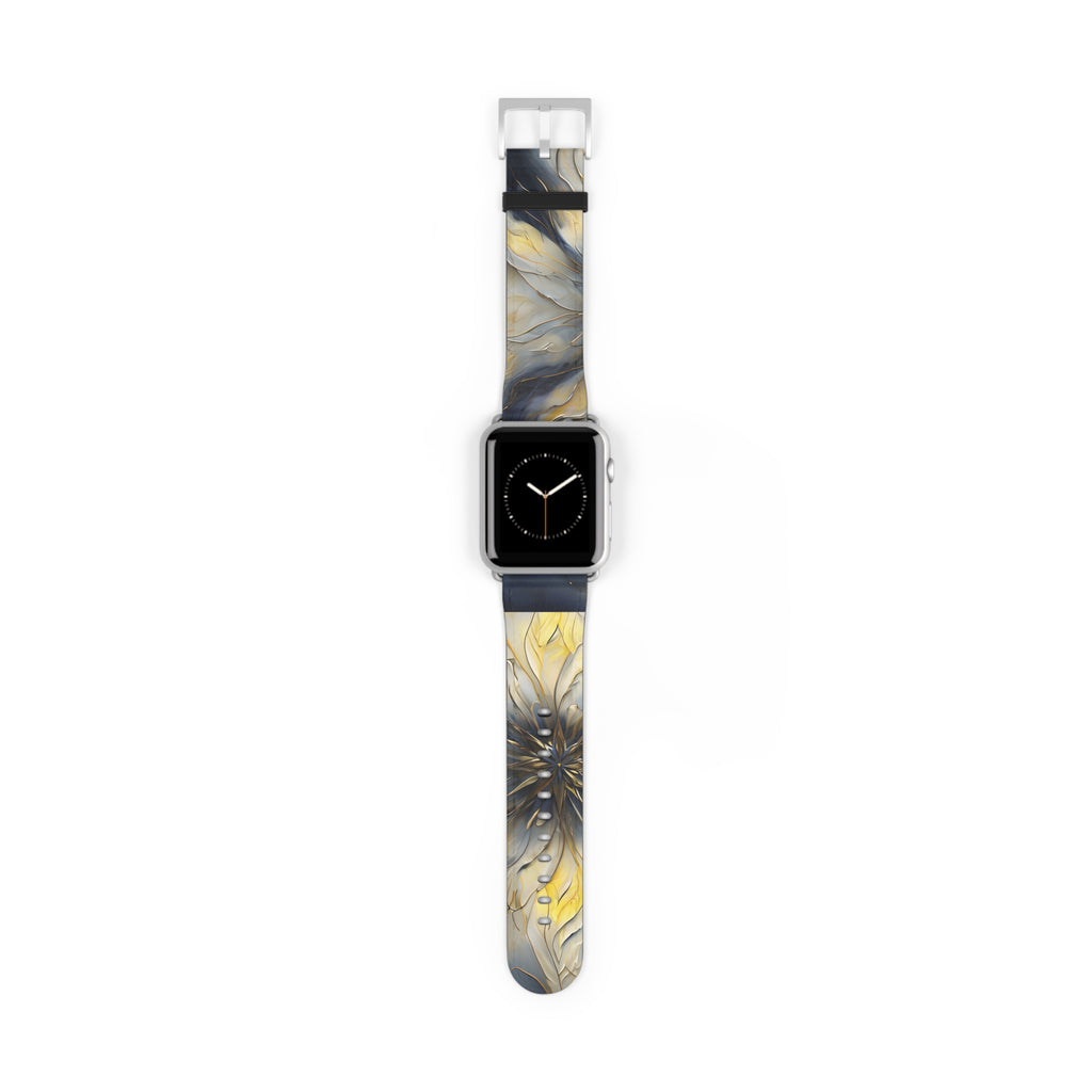 Luminous Petal Designer Watch Band - Artistic Nylon Strap for Apple Watch - Premium, Comfortable, Gift-Ready