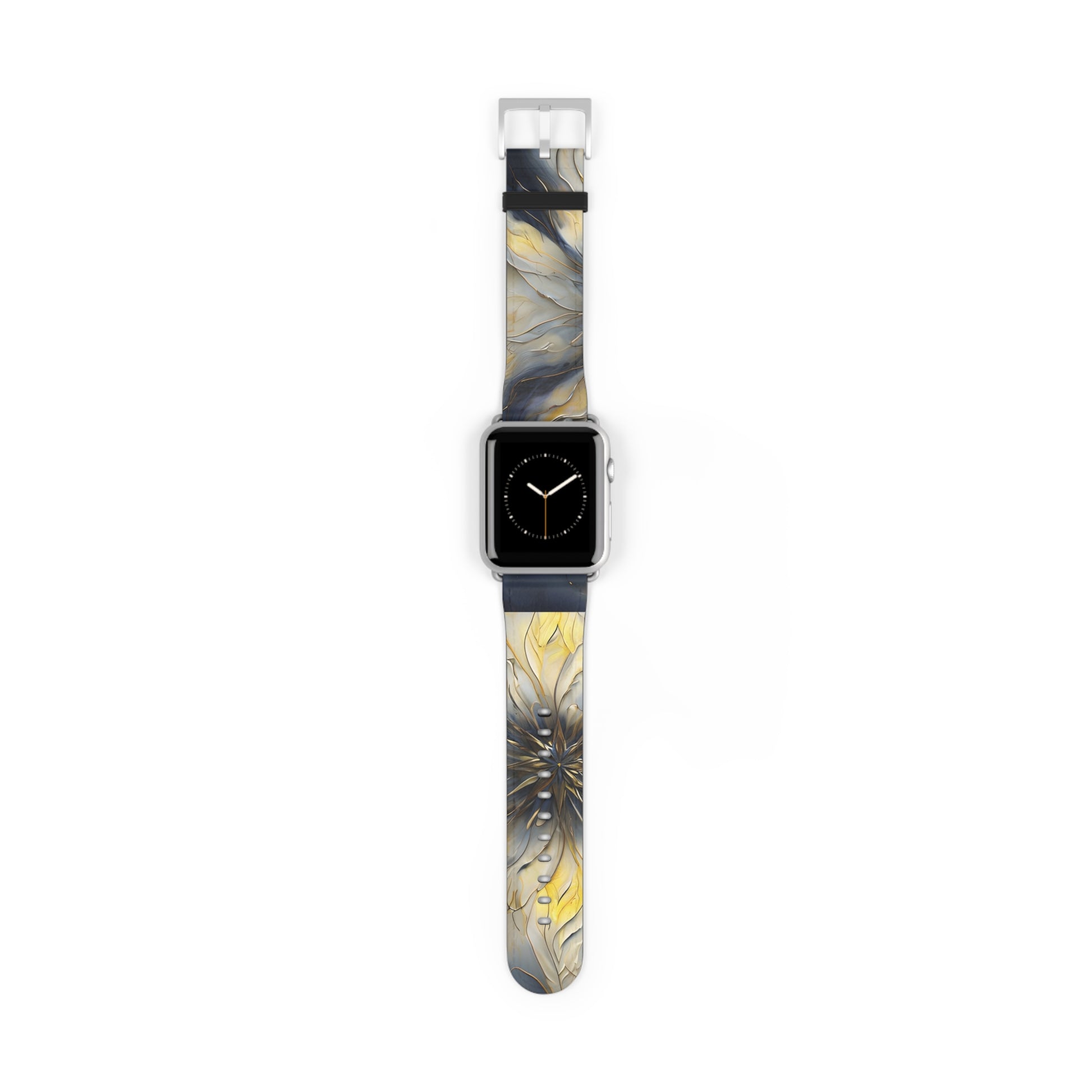 Luminous Petal Designer Watch Band - Artistic Nylon Strap for Apple Watch - Premium, Comfortable, Gift-Ready