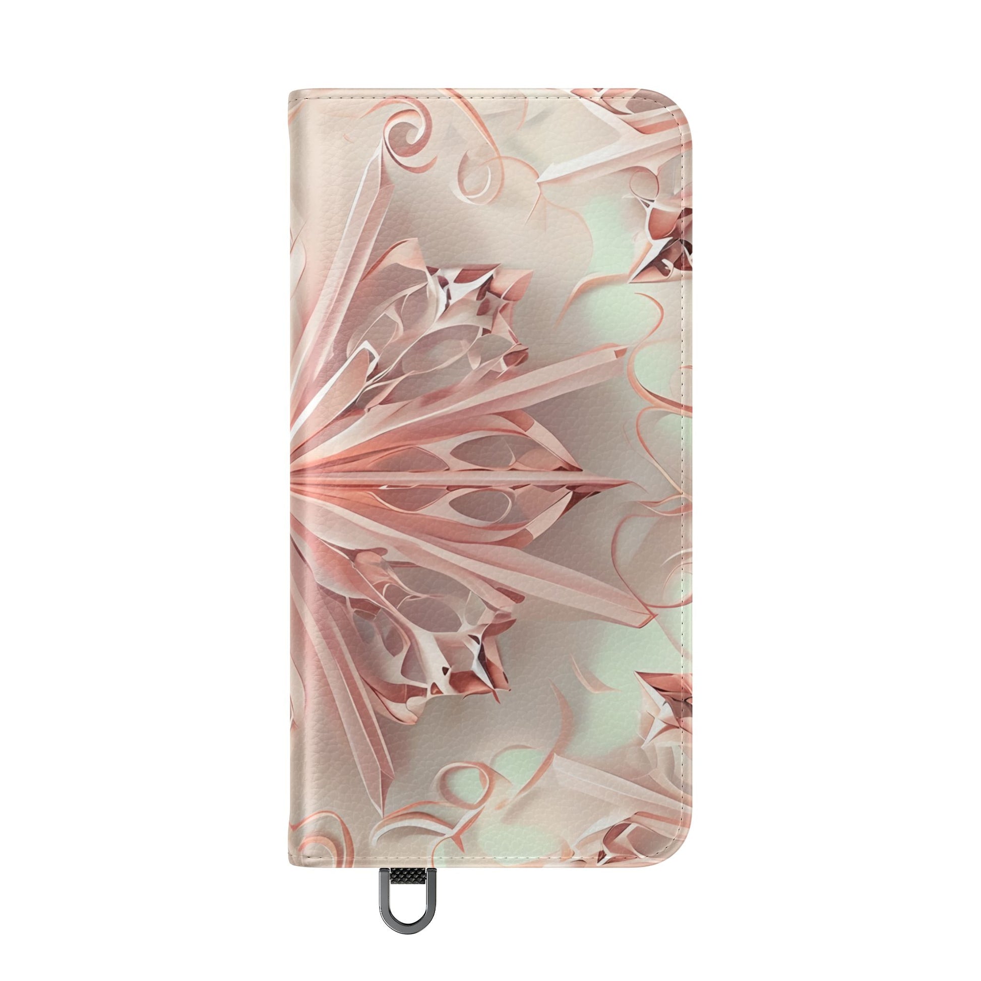 Blush Frost - Abstract Wallet Phone Case for Samsung Galaxy S25