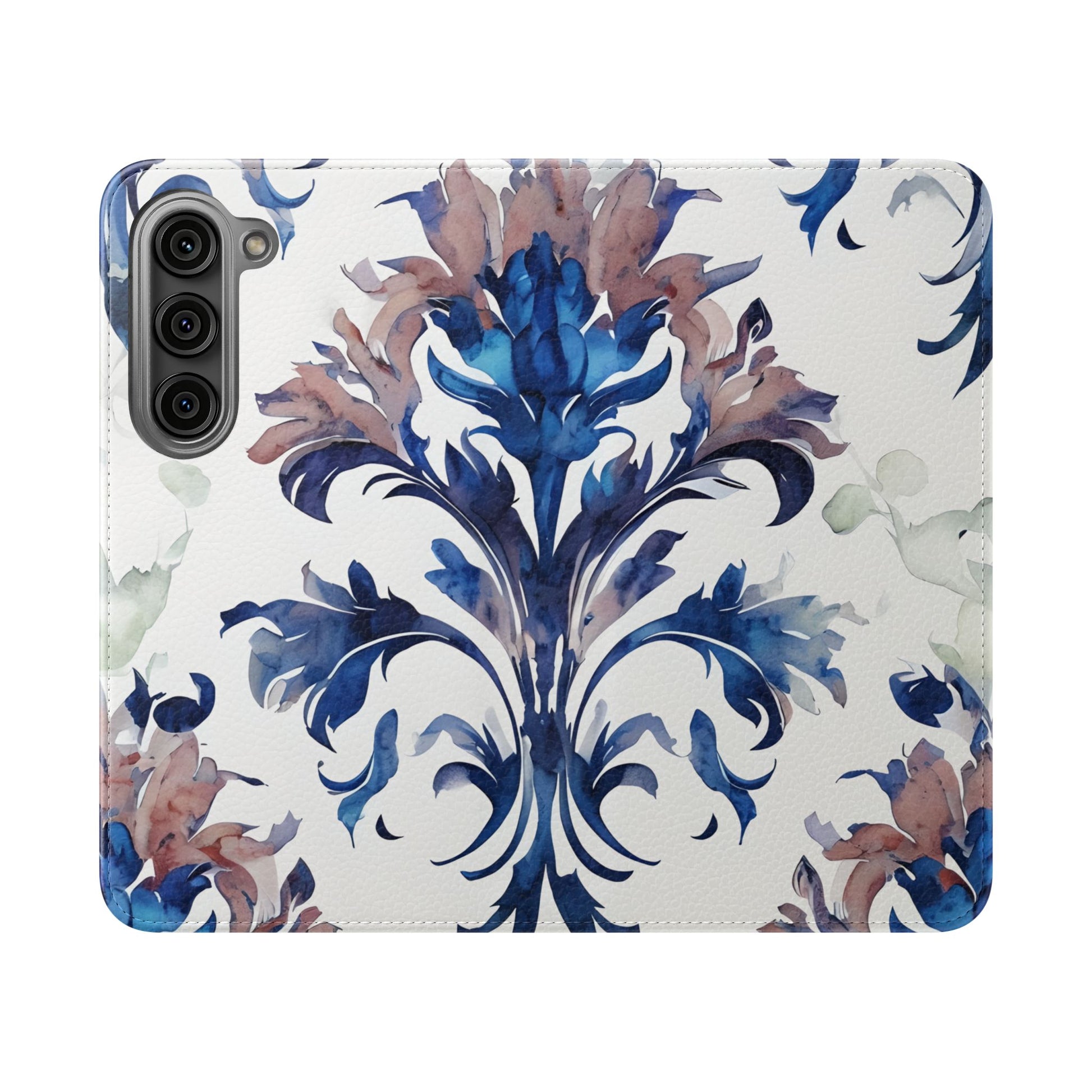 Delft Reverie - Abstract Wallet Phone Case for Samsung Galaxy S23