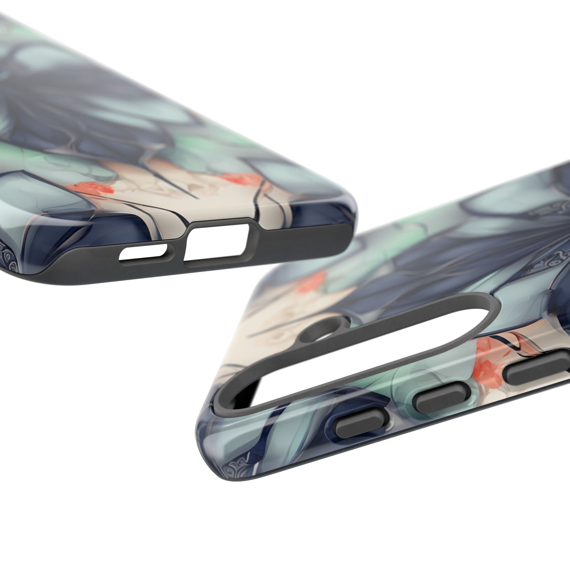 Midnight Mosaic Tough Case for Samsung Galaxy S25 Plus- Premium Shockproof Designer Phone Cover