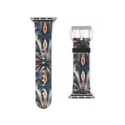 Obsidian Kaleidoscope Apple Watch Band Strap - Timeless Design for your Timepiece