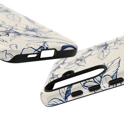 Blossom Sketch Samsung Galaxy Tough Case